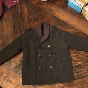 Trendy Toddler Charcoal Peacoat SZ 3T